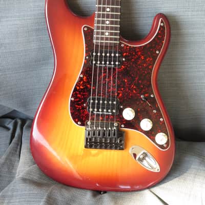 Vintage USA 1984 Schecter super-strat Scorcher electric guitar with Fender Seymour Duncan pickguard jazz image 1