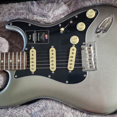 Fender American Professional II Stratocaster Mercury Rosewood USA Guitar image 2