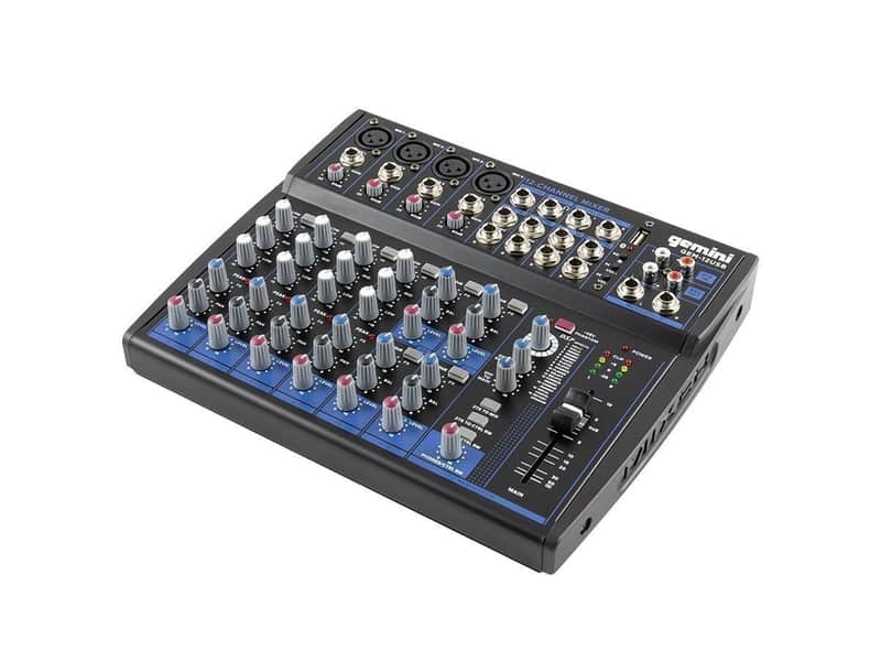 GEM-12USB: Compact 12 Channel Bluetooth Mixer image 1