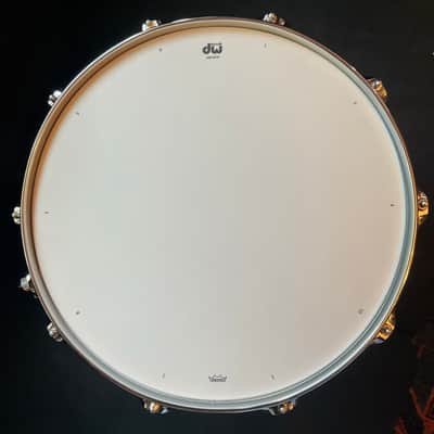 DW Collectors Series 6.5x14” BROKEN GLASS W/ CHROME HW OAK SHELL image 5