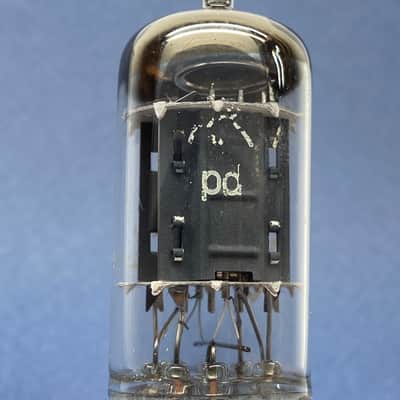 Telefunken ECC83 ◇ 12AX7 • 100% BALANCED mA & Gm • Strong NOS • Sep 1953 "pd" • Ribbed Plates • Amplitrex AT-1000 Digitally Tested • Quite Very Low Noise • T-03 image 3
