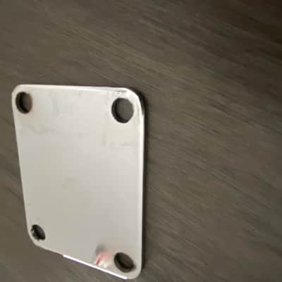 Fender Masterbuilt Custom Shop Neck Plate Masterbuilder Cruz era 2000 Chrome image 12