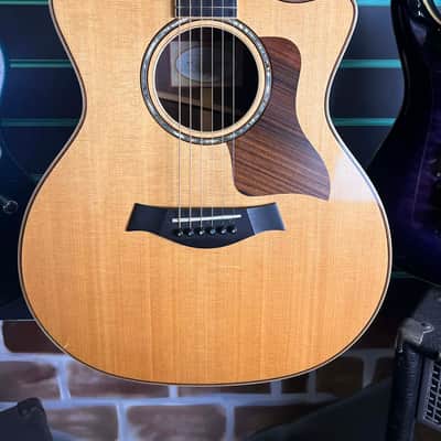 Taylor 814ce Gloss Natural 2015 Grand Auditorium Electro-Acoustic Guitar image 4
