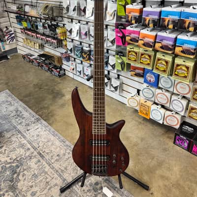 Jackson JS Series JS3V 5-String Spectra Bass - Walnut Satin image 1