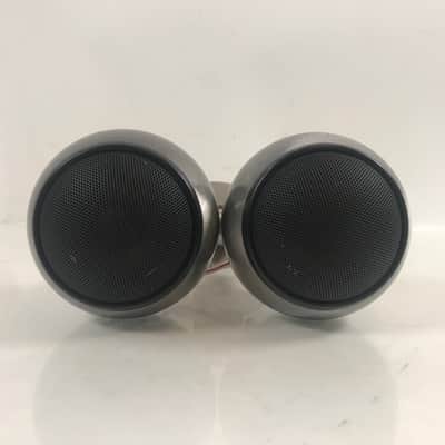 Anthony Gallo Acoustics Nucleus Micro Speakers Brushed Chrome Pair image 1