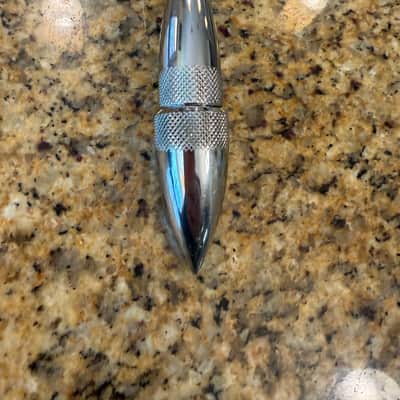 Ayotte Gull Wing Bass Drum Spurs 1998 VGC Chrome image 3