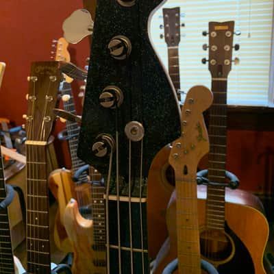 Super Mario Bros Squier by Fender Precision P Bass 1998 Hand Painted vintage design image 7