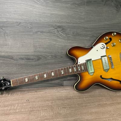 1967 Epiphone Casino E230TD Hollowbody Electric Guitar w/ Tremotone Vibrola And Case #2842 image 12