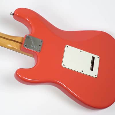 1988 Fender Strat Plus - Rare Fiesta Red Finish! Lace Sensor Pickups image 8