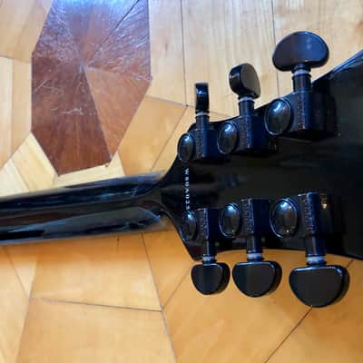 NEW DBZ Barchetta Neck Thru Electric Guitar- Floyd Rose-Trans Blue, Skull Gloss Korea image 15