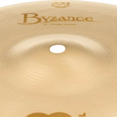 MEINL B10VS Byzance Vintage Splash 10 Zoll sandblasted image 4