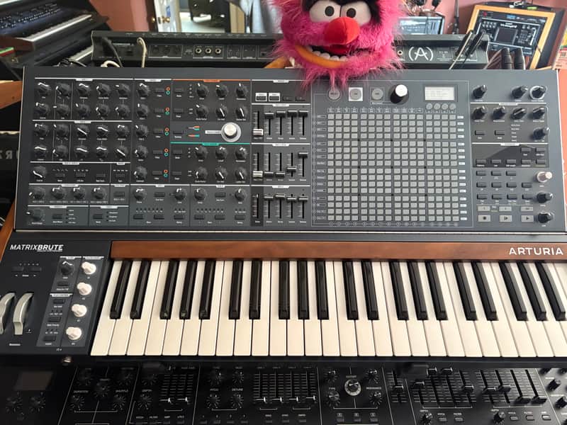 Arturia MatrixBrute 49-Key Synthesizer 2017 - Present - Black image 1