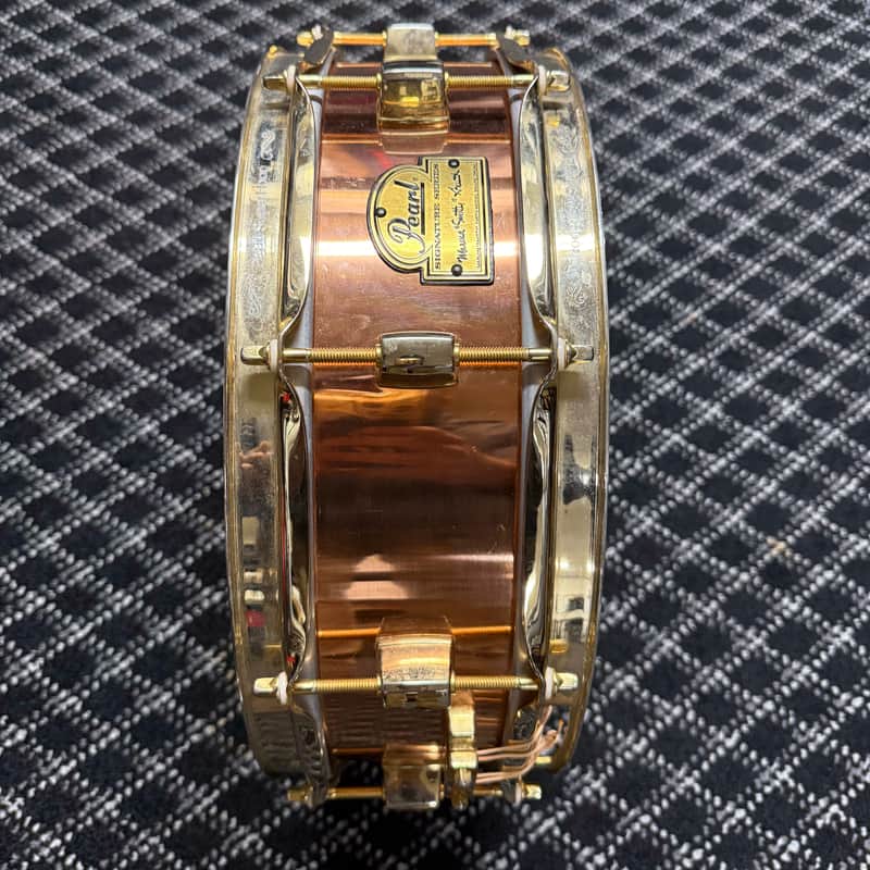 Pearl Marvin "Smitty" Smith Signature Copper Snare Drum image 1