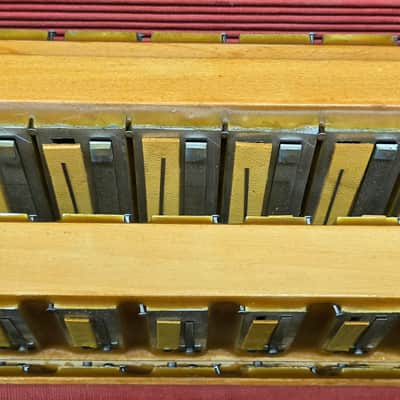 Frontalini Red Piano Accordion LMM 41/120 Ready To Play image 17