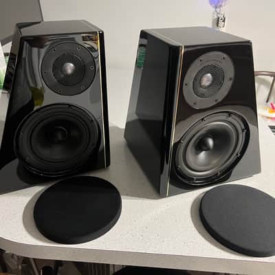 Meridian DSP6000 Floor Standing Speakers Late 90s Early 2000s Piano Black image 11