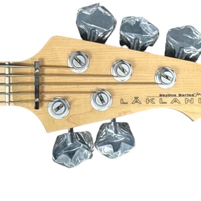 Lakland Skyline 55-02 Deluxe, Honey Burst Quilt Maple Top / Maple COSMETIC FLAWS, B-STOCK *IN STOCK* image 11