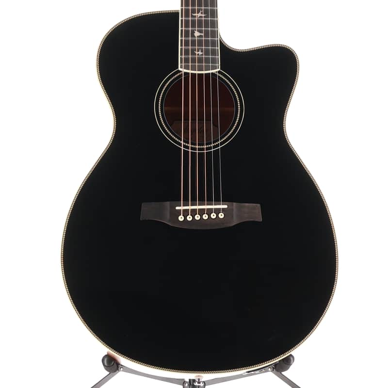 PRS SE A20E Angelus Cutaway Acoustic Electric Guitar - Black (Y2) (21845)
