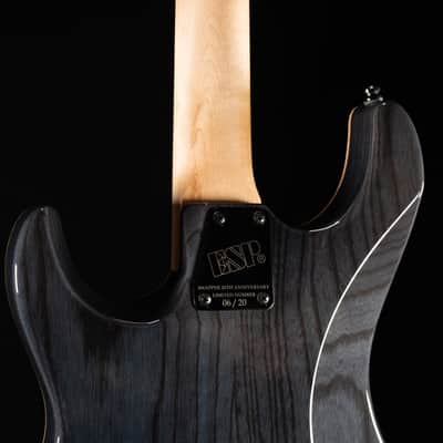 ESP Snapper-CTM/QM 20th Anniversary - See Thru Black Sunburst image 4