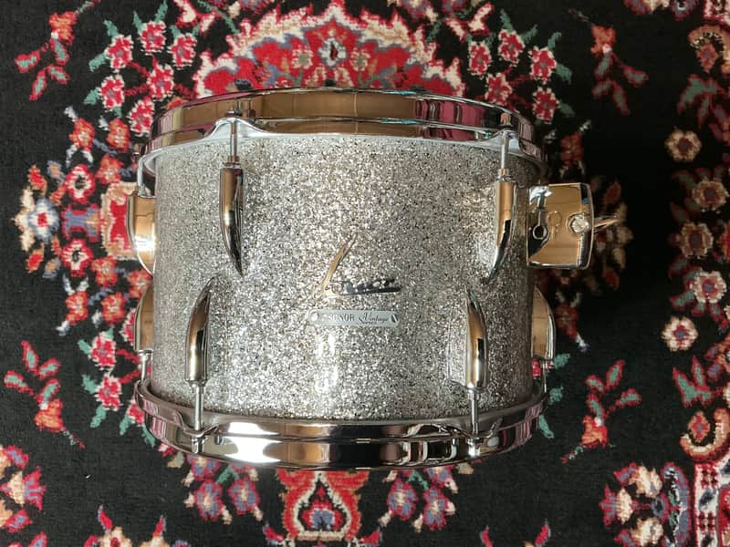 Sonor Vintage Series 12”x8” Tom - Silver Glitter image 1