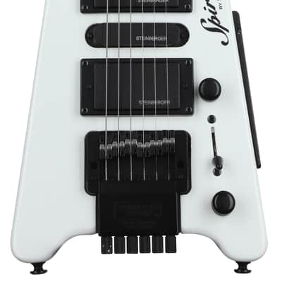 Steinberger Spirit GT-PRO Deluxe Electric Guitar - White image 2