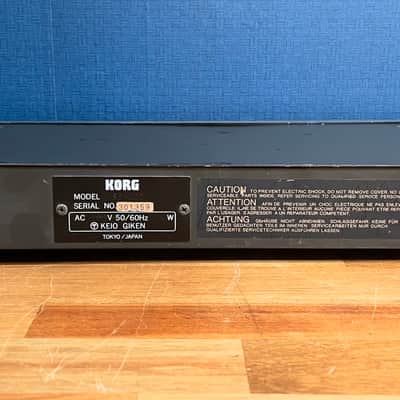 Korg SD-200 Signal Delay 1980s Silver Lo-Fi Sound image 5