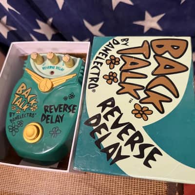 ~1995 Danelectro Back Talk Reverse Delay Green image 2