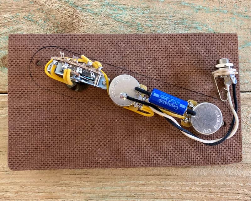 Fender Telecaster 60’s Style Wiring Harness Centralab .047 Oil Capacitor image 1