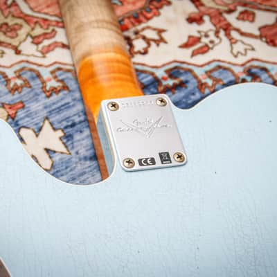FENDER USA Custom Shop 60's Flamethrower Telecaster Custom Jrny Relic "Sonic Blue" (2025) image 19