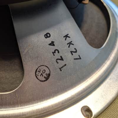 Pair #2 of Vintage 1970s Celestion Made in UK G10S T2348 (10" Guitar Speakers - 25w) image 14