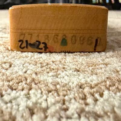 Fender Sub-Sonic Baritone Stratocaster Neck, 22 Medium Jumbo Frets, Maple image 8