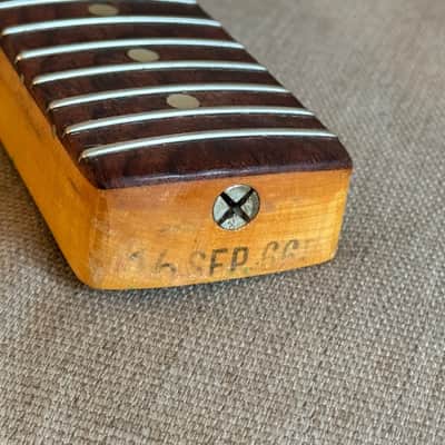 1966 Fender Bronco Neck (Musicmaster, Jaguar, Mustang Scale) image 3