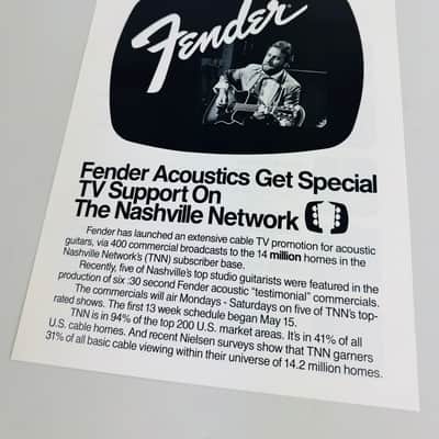 Fender Dealer Pack – California Series, Acoustics & Squier 1984 image 7