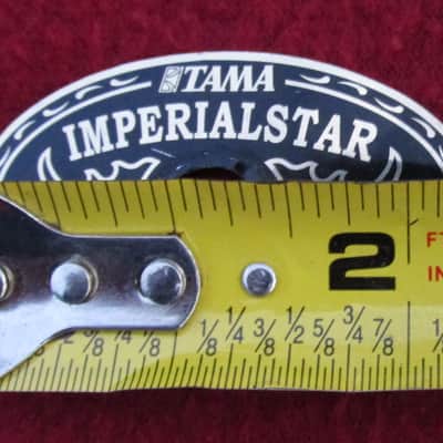 Tama IMPERIALSTAR Bass Drum BADGE LOGO EMBLEM image 2