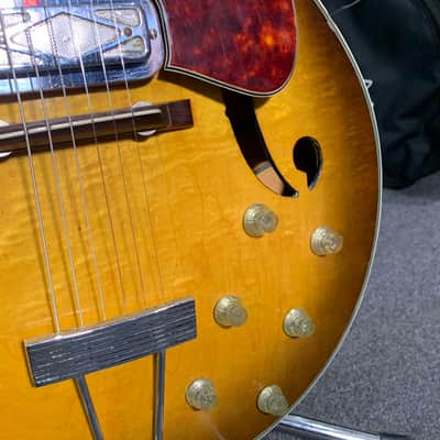 *RARE* 1959 Silvertone 1429 Hollow Body 6-String Electric Guitar w/ Case (Rm3) image 4