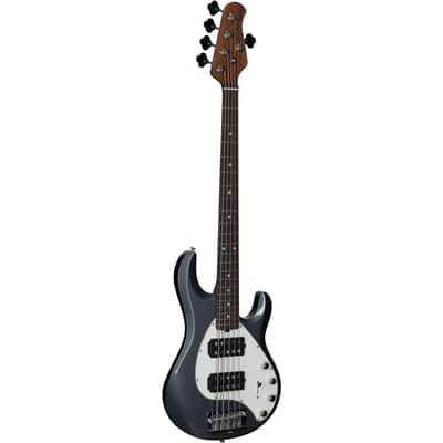 Sterling by Music Man StingRay Ray35HH Electric Bass, Charcoal Frost image 6