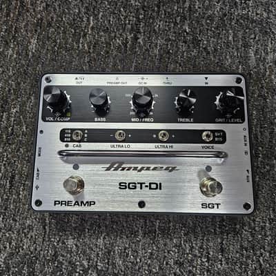 Ampeg SGT-DI Bass Preamp / DI - Silver / Black image 1