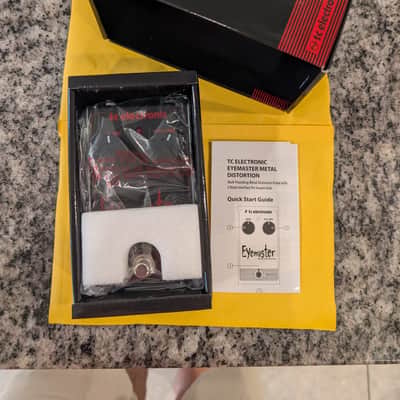 TC Electronic Eyemaster Metal Distortion 2019 - Present - Black image 1