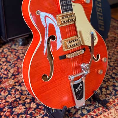 Gretsch G6120SSU-OFLM Brian Setzer Nashville 2015 - 2019 - Orange image 4