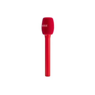 RODE Interview Micro Handheld Adaptor for Wireless Microphones (Red) image 2