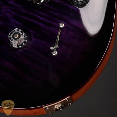 PRS Custom 24 - Dark Violet Smokewrap Burst/Natural Back image 13