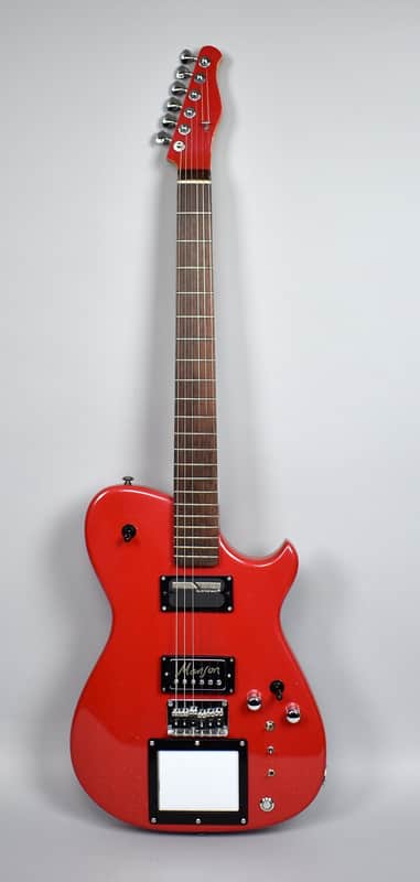 Manson Mb-1 Matt Bellamy Replica 2016 Red Glitter w/ Gig Bag and Accessories image 1