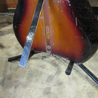 1964 Guild S-100 Polara  Kickstand Sunburst image 8