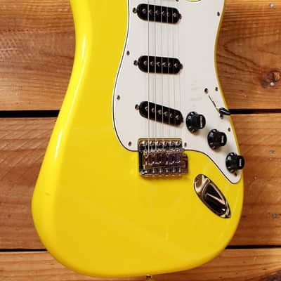 Fender MIJ Limited International Color Stratocaster 2022 - Monaco Yellow 02336 image 6