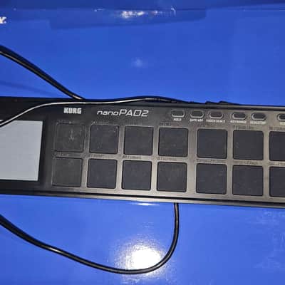 Korg nanoPAD2 Slimline USB MIDI Drum Pad Controller 2011 - Present - Black image 2