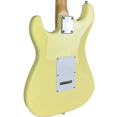 Faber STC Stratocaster Revival Model - Vintage White image 5