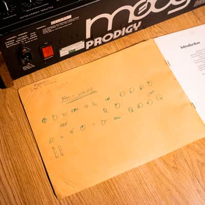 1981 Moog Prodigy 32-Key Monophonic Analog Synthesiser ( with original manual - super rare!) image 13