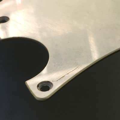 Vintage Reissue 1-ply “White” Telecaster Fender Pickguard Tele Relic Made in USA Esquire Guard image 8