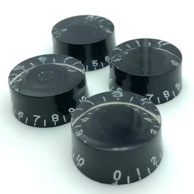 Les Paul Style Speed Knobs Set - Black image 3