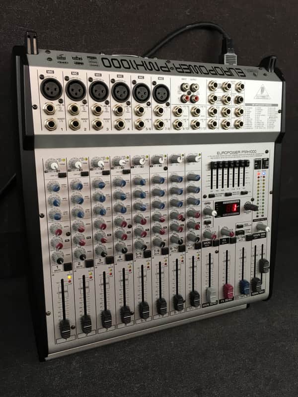 Behringer PMH1000 Europower 400 Watt 12 Channel Powered Mixer w