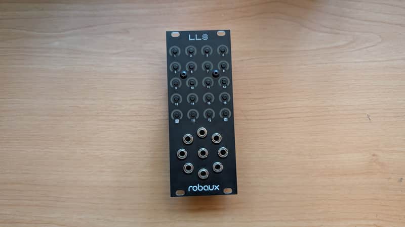 Robaux LL8 - Eurorack Trigger Sequencer Module image 1